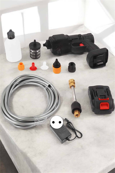 Yeni Nesil Araç Yıkama Şarjlı Tabancası Basınçlı Su Hazneli