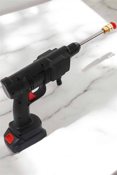 Yeni Nesil Araç Yıkama Şarjlı Tabancası Basınçlı Su Hazneli