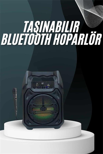 Yeni Nesil Bluetooth Hoparlör USB TF Kart Girişli Çoklu Bağlantı