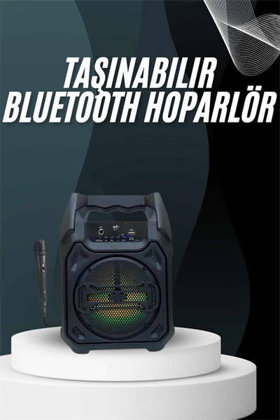Yeni Nesil Bluetooth Hoparlör USB TF Kart Girişli Çoklu Bağlantı