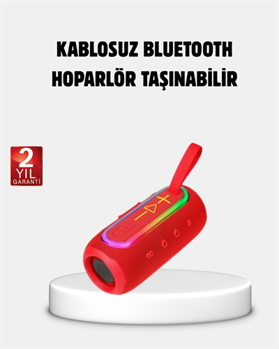 Yeni Nesil Bluetooth Taşınabilir Hoparlör – Enerji Tasarruflu, Yüksek Ses Kaliteli