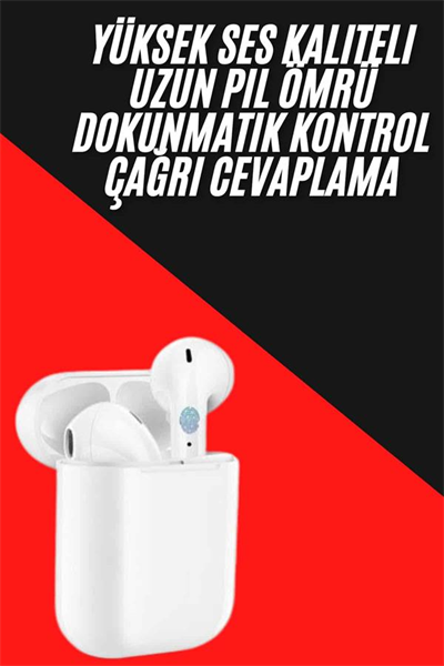 Yeni Nesil Çift Mikrofonlu Dokunmatik Kablosuz Bluetooth Kulaklık