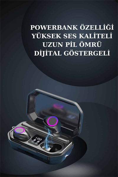 Yeni Nesil Kampanyası Bluetooth Bağlantılı Akıllı Saat ve Kablosuz Kulaklık Dijital Göstergeli