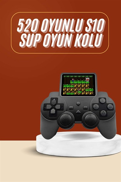 Yeni Nesil Mini Atari 520 Retro Oyunlu S10 El Atarisi Video Oyun Konsolu