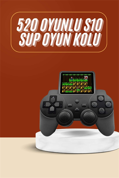 Yeni Nesil Mini Atari 520 Retro Oyunlu S10 El Atarisi Video Oyun Konsolu