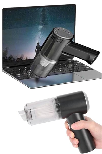 Yeni Nesil Mini Vakumlu Araç Süpürgesi El Süpürgesi Şarjlı