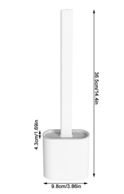 Yeni Nesil Silikon Klozet Fırçası