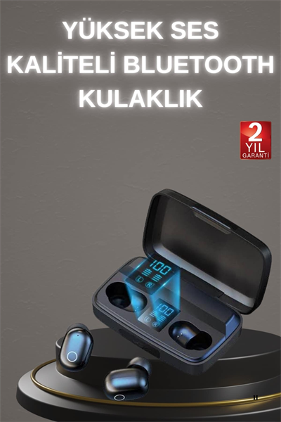 Yeni Nesil TWS Kablosuz Kulaklık Güçlü Batarya Yüksek Kalite Bluetooth 5.0 ANC Özelliği