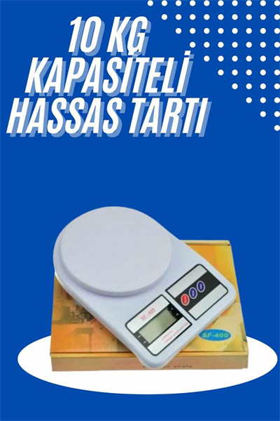 Yeni Nesil Taşınabilir Dijital Hassas Mutfak Tartısı Mutfak Terazisi Hassas Ölçüm 10 Kg
