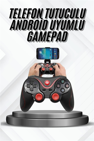Yeni Nesil X3 Gamepad Android Uyumlu Telefon Tutucu Özellikli Joystick
