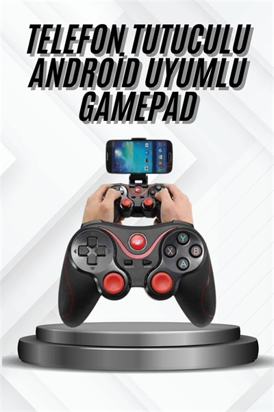 Yeni Nesil X3 Gamepad Android Uyumlu Telefon Tutucu Özellikli Joystick