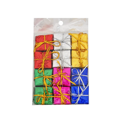 Yılbaşı Ağaç Süsü Hediye Paketleri 12li