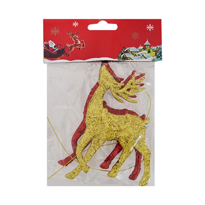 Yılbaşı Ağaç Süsü Simli 2li