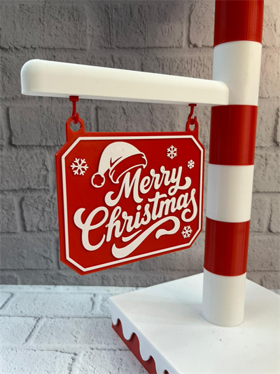 Yılbaşı Tabelalı Dekoratif Lamba Merry Christmas Işıklı Tasarım