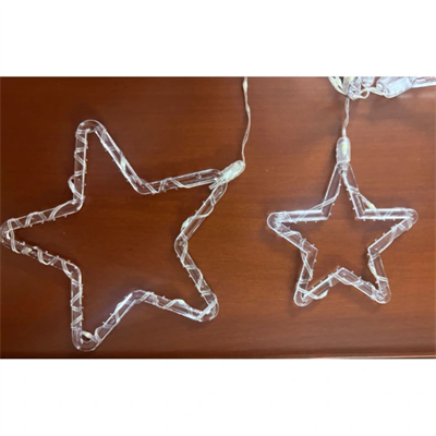 Yıldız Perde Led 10 Saçaklı