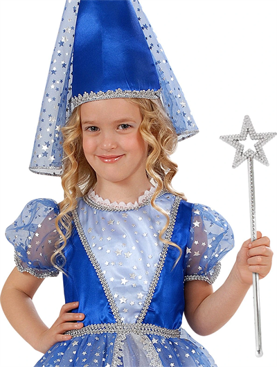 Yıldız Şekilli Peri Asası Gümüş Renk