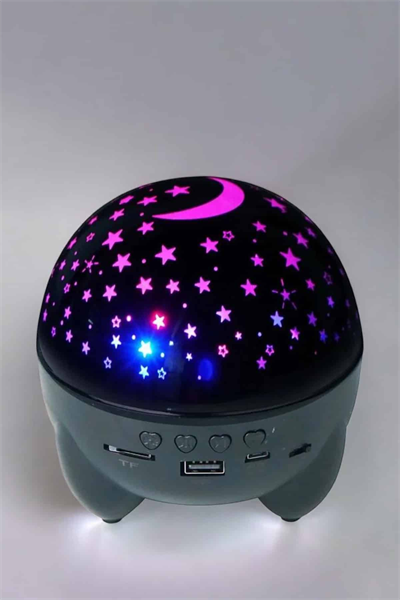 Yıldız Yansıtmalı Projeksiyon Gece Lambası Şarjlı Taşınabilir