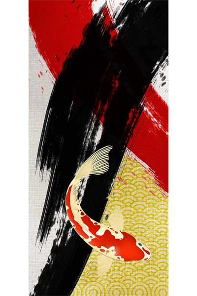 Ying Yang Iki Parça Canvas Tablo (30x70)