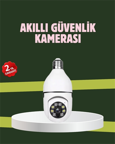Yüksek Çözünürlüklü Kablosuz Akıllı Güvenlik Kamerası