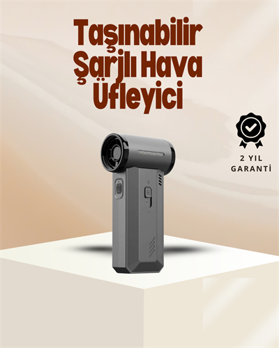 Yüksek Hızlı Kablosuz El Tipi Hava Üfleme Temizlik Cihazı