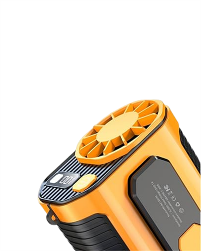 Yüksek Hızlı Mini Klima Fan – 11 m/s Rüzgar Gücü, 100 Hız Ayarı