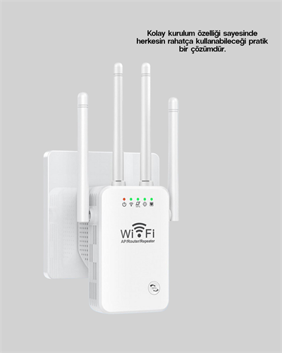 Yüksek Hızlı Parazit Önleyici WiFi Repeater Router