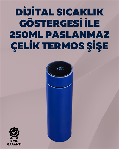 Yüksek Isı Korumasına Sahip Taşınabilir Çelik Termos