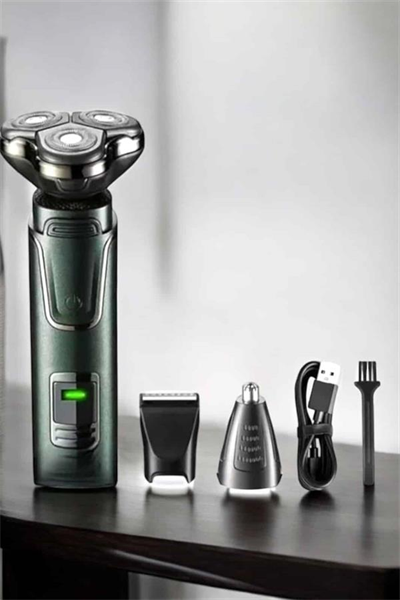 Yüksek Performanslı 3 Başlıklı Profesyonel Tıraş Makinesi