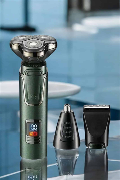Yüksek Performanslı 3 Başlıklı Profesyonel Tıraş Makinesi