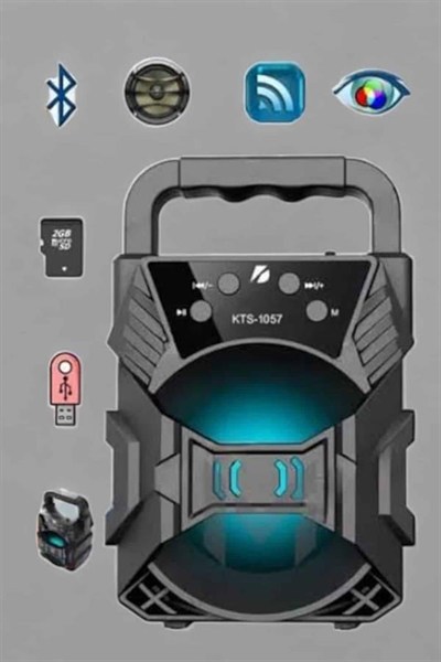 Yüksek Performanslı Bluetooth Hoparlör Kablosuz Taşınabilir