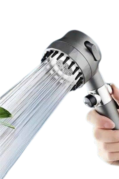 Yüksek Performanslı Masaj Etkili Su Tasarruflu Duş Başlığı Krom Kaplama Uzun Ömürlü
