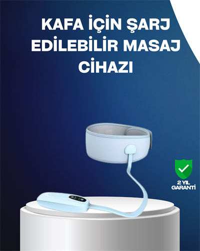 Yumuşak Dokulu Baş Masaj Bandı Günlük Kullanıma Uygun