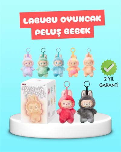 Yumuşak Dolgulu Labubu Karakter Peluş Oyuncak