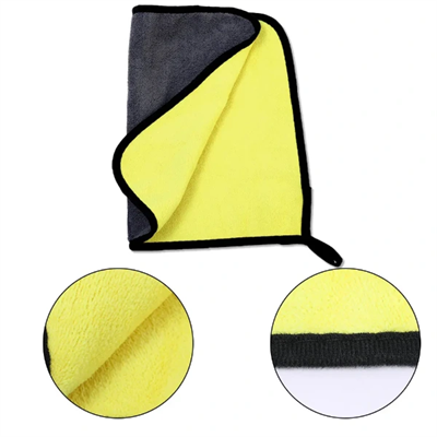 Yünlü Mikrofiber Araba Temizlik Bezi 50x70 cm