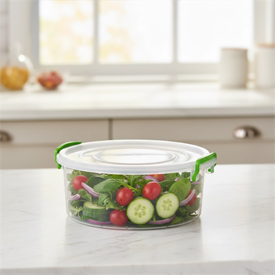 Yuvarlak Saklama Kutusu 2.4 Litre