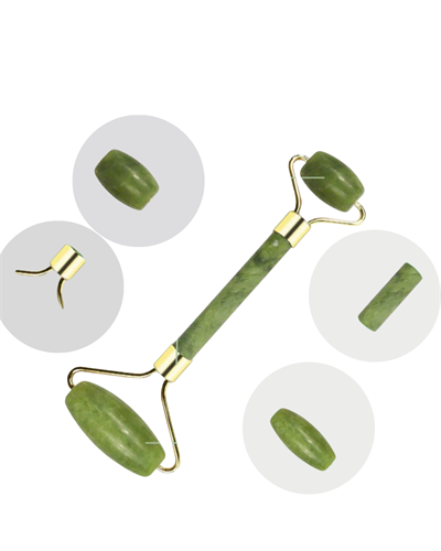 Yüz Masaj Aleti Roller ve Gua Sha 2li Set