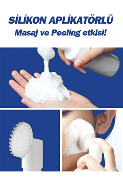 Yüz Temizleme Köpüğü Şişesi