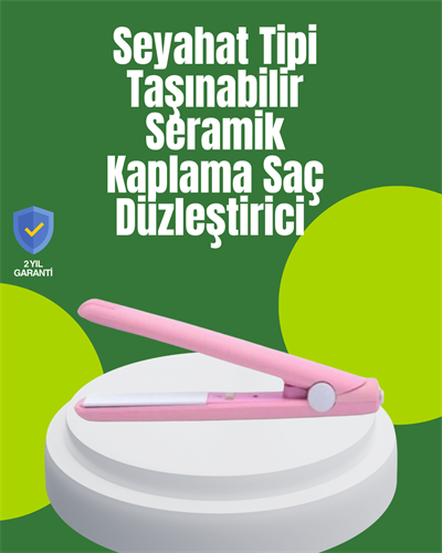 Yüzer Plakalı Kompakt Bukle Maşası – Elastik Tutuculu, Saç Dostu Profesyonel Tasarım