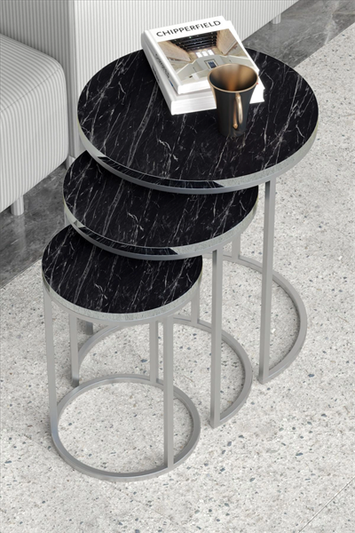 ZİGON SEHPA C LÜX GÜMÜŞ BENDİR