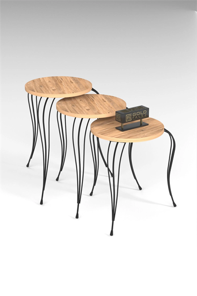 ZİGON SEHPA LÜKENS ANTRASİT CEVİZ