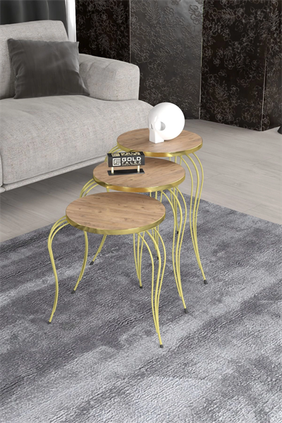 ZİGON SEHPA LÜKENS GOLD ATLANTİK ÇAM