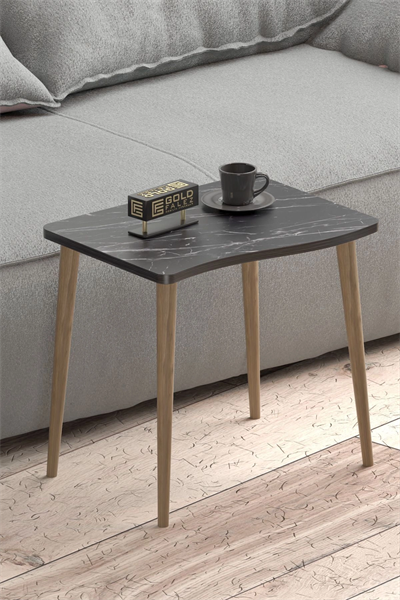 Zigon Sehpa Ahşap 4lü Bendir KR