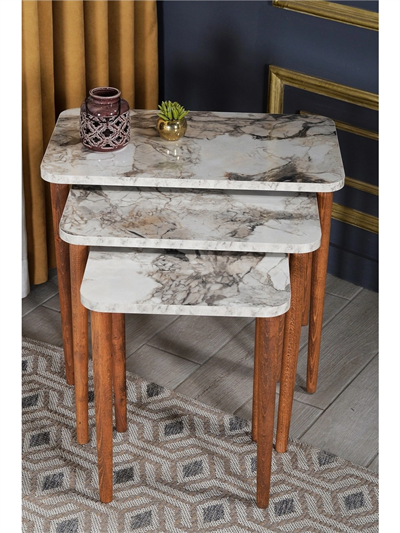 Zigon Sehpa Ahşap Torna Ayak Efes Kr 2065