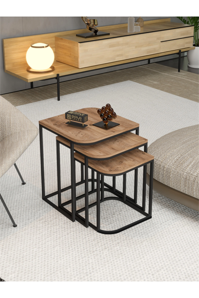 Zigon Sehpa Damla Atlantik Çam