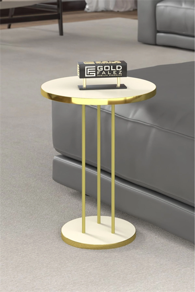 Zigon Sehpa Terra Gold Krem