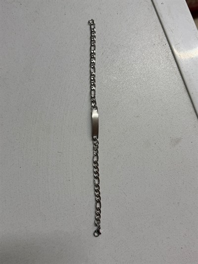  Figaro Zincir Erkek Çelik Bileklik