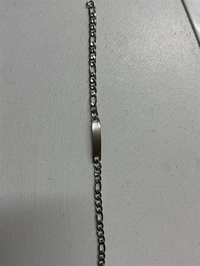  Figaro Zincir Erkek Çelik Bileklik