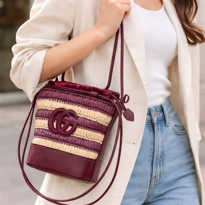 El Örgü omuz çantası