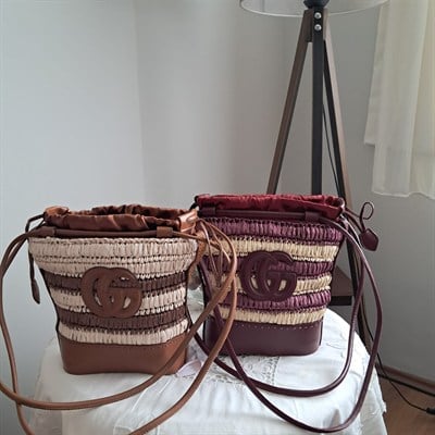 El Örgü omuz çantası