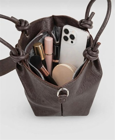 Rugan Çanta, Düğüm Detaylı Çanta, Parlak Çanta